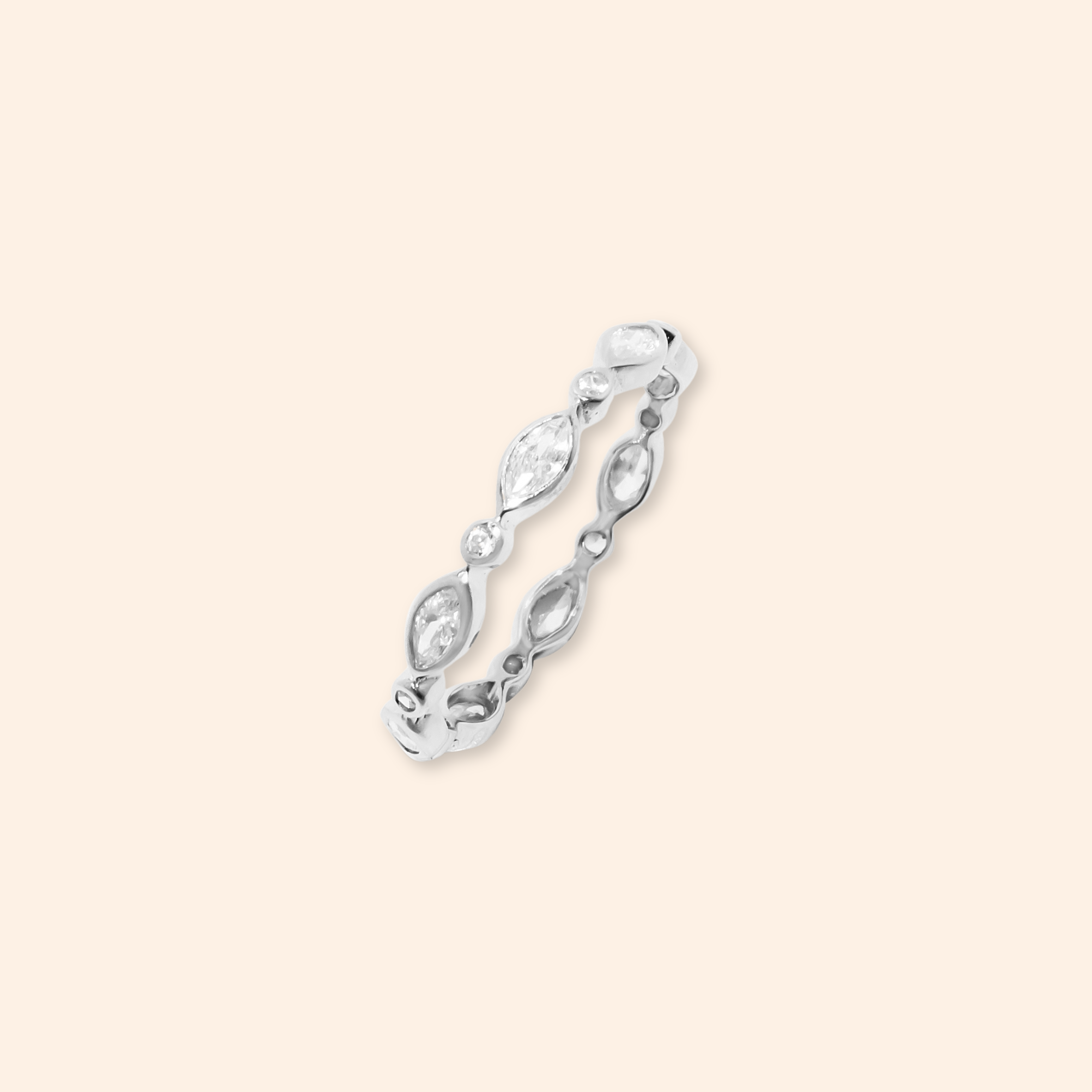 Marquise Halo Ring