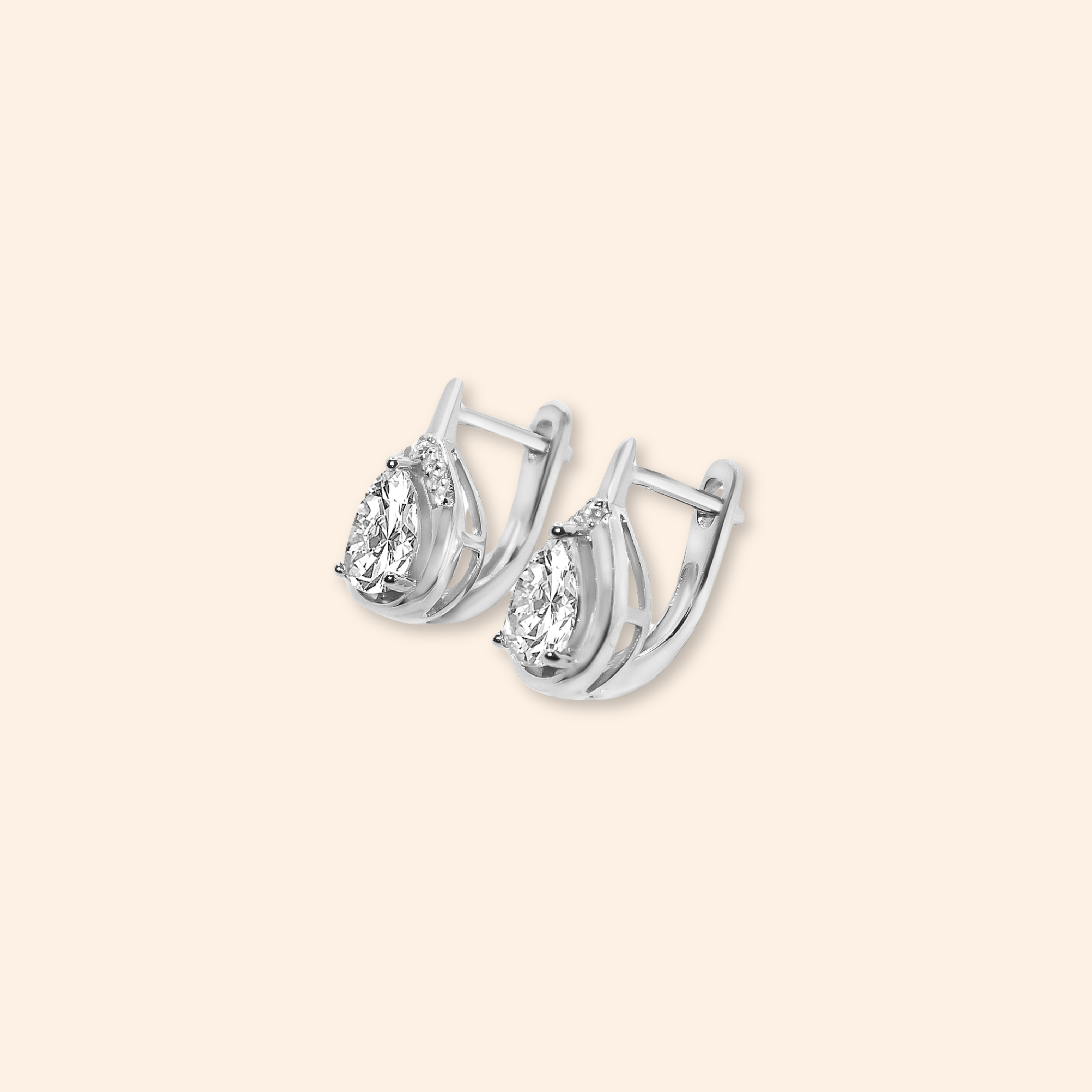 Radiant Tear Earrings