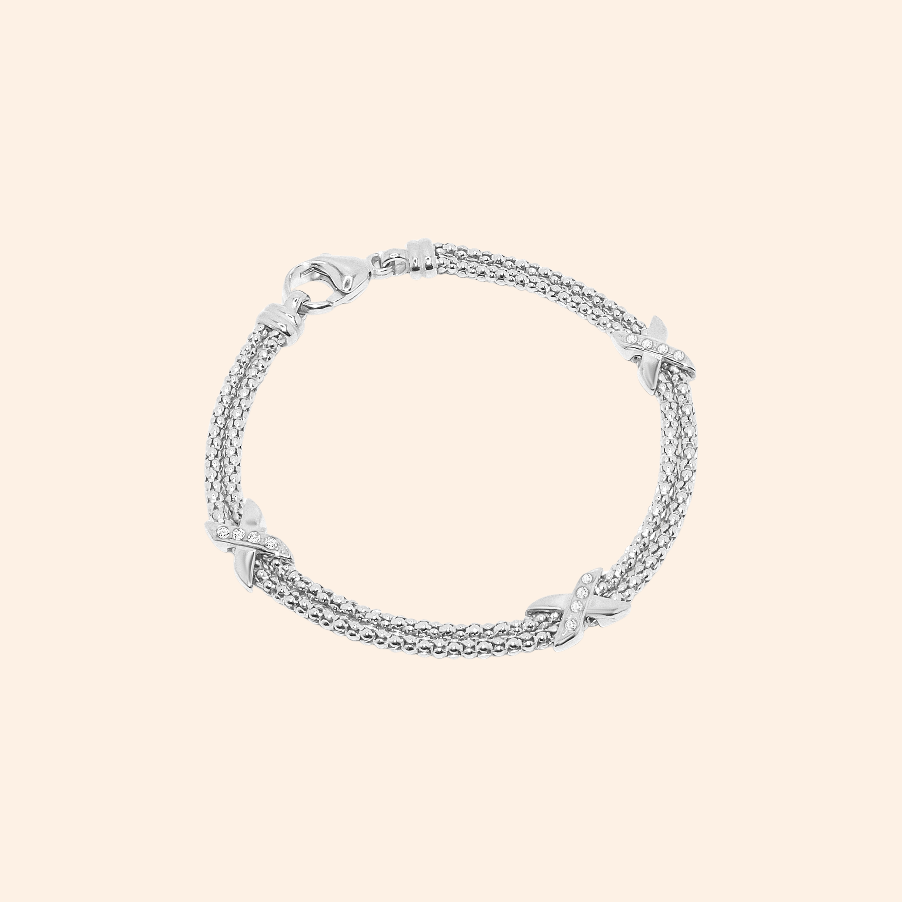 Crossed Bracelet