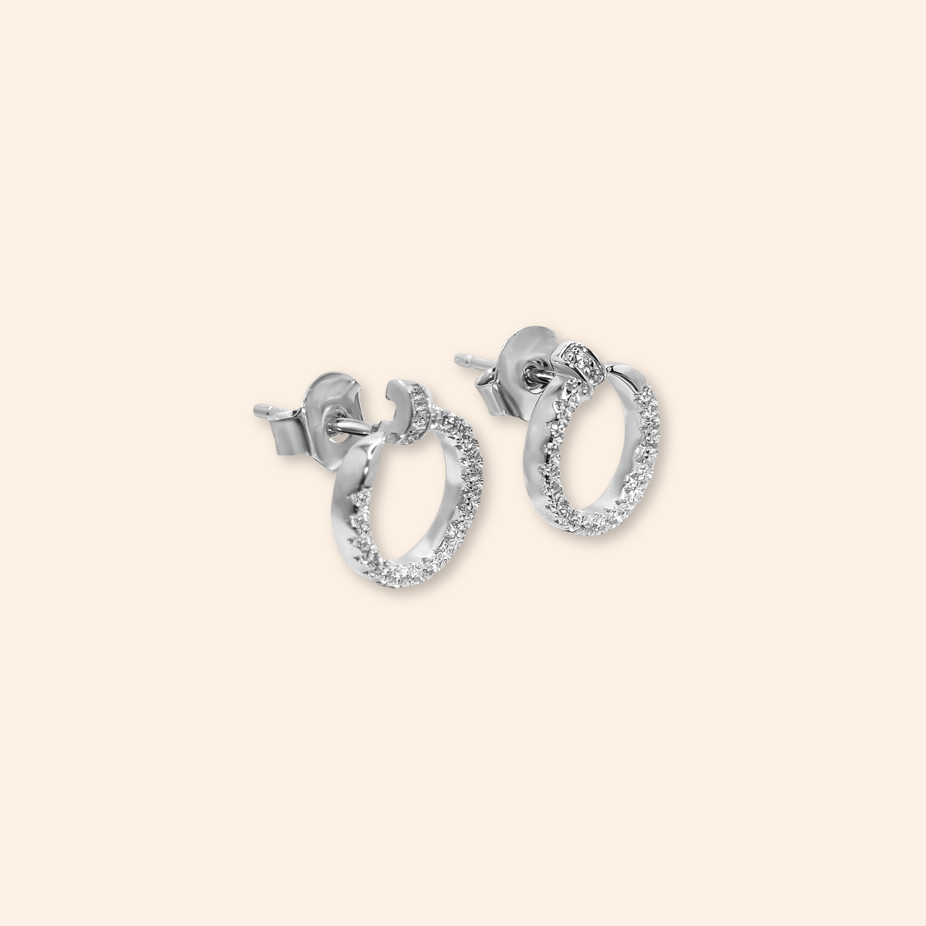 Open Circle Studs
