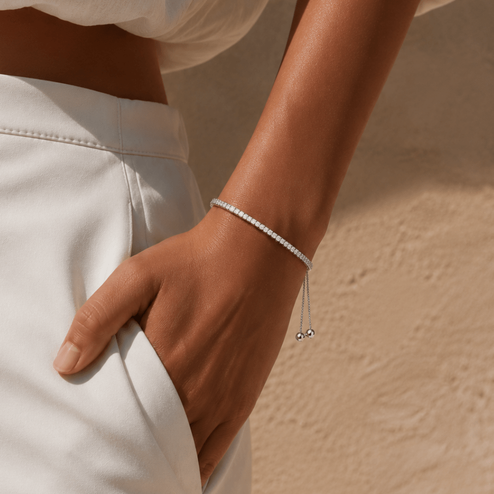 Adjustable Tennis Bracelet - Karen's Fine Jewellery