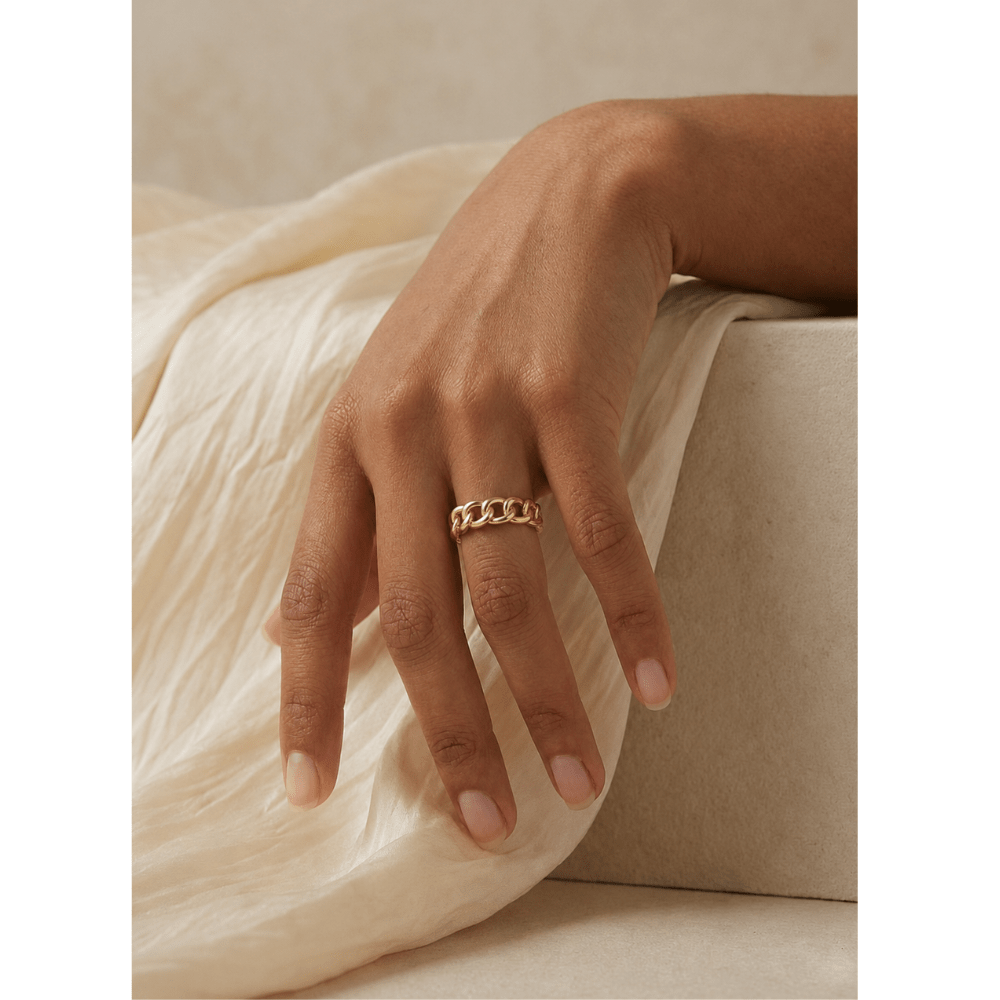 Aurelia Link Ring - Karen's Fine Jewellery
