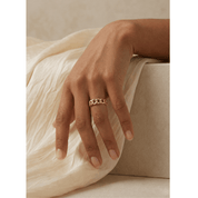 Aurelia Link Ring - Karen's Fine Jewellery