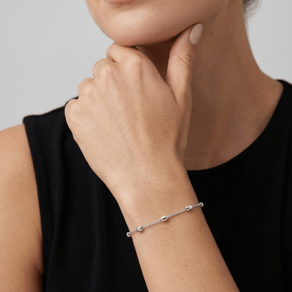 Beaded Chain Bracelet - Karen's Fine Jewellery