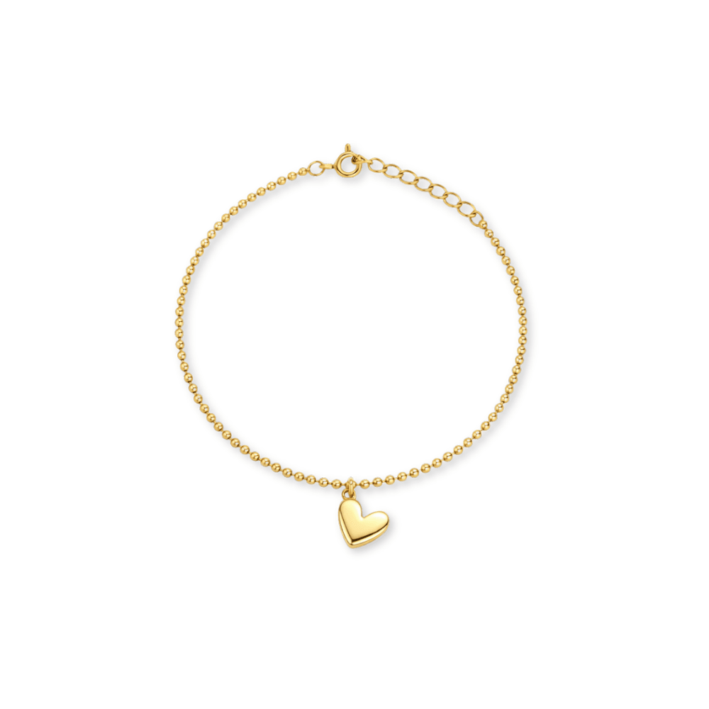 Beaded Heart Bracelet - Karen's Fine Jewellery