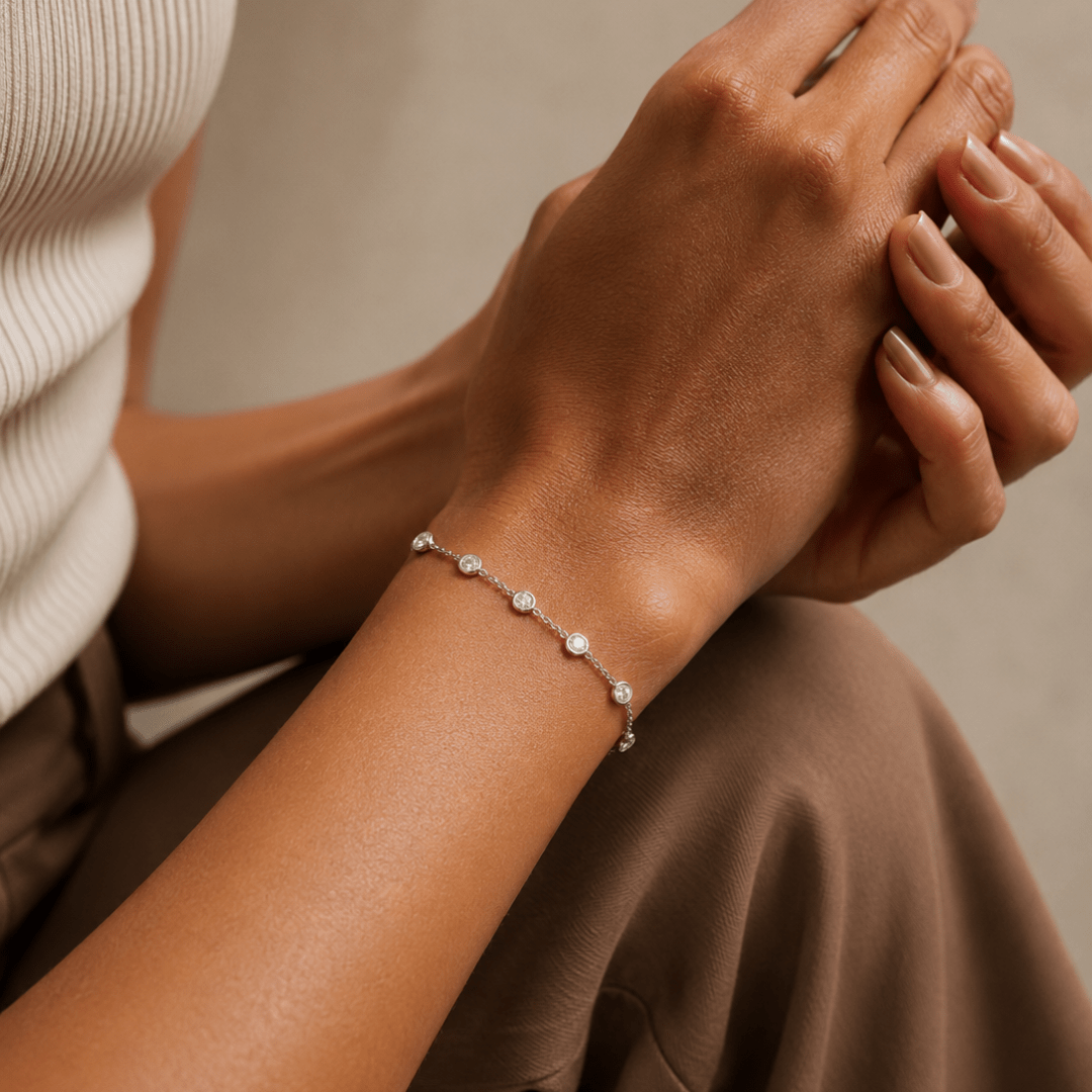 Bezel Bracelet - Karen's Fine Jewellery