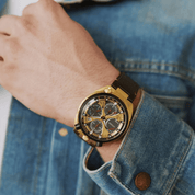 men wearing the citizen eco-drive watch