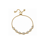 Cubic Zirconia Adjustable Bracelet