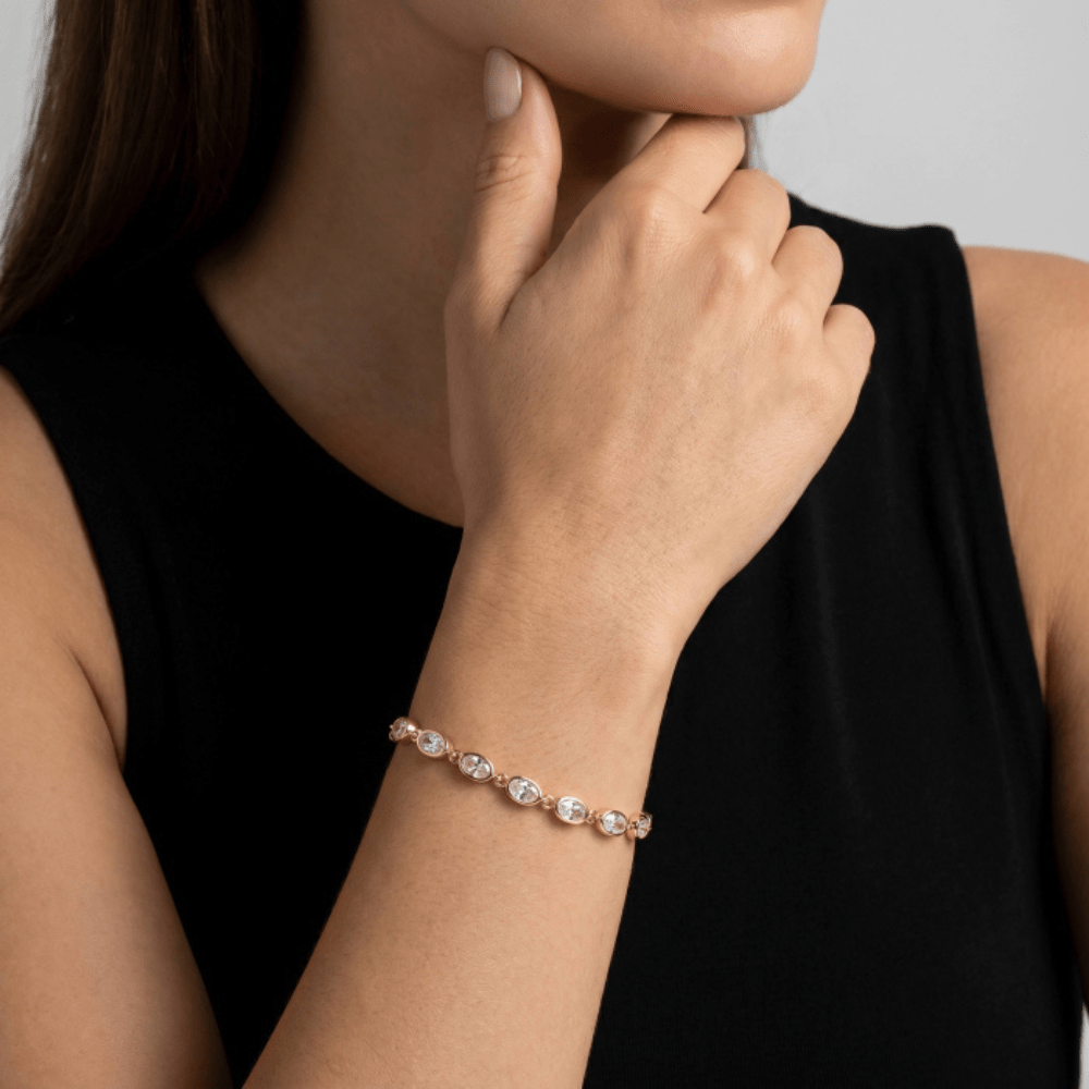 Cubic Zirconia Adjustable Bracelet - Karen's Fine Jewellery