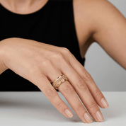 Cubic Zirconia Beaded Band - Karen's Fine Jewellery