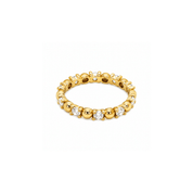 Cubic Zirconia Beaded Ring - Karen's Fine Jewellery