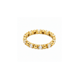Cubic Zirconia Beaded Ring