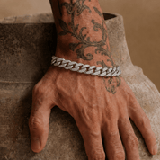 Cubic Zirconia Miami Cuban Bracelet - Karen's Fine Jewellery