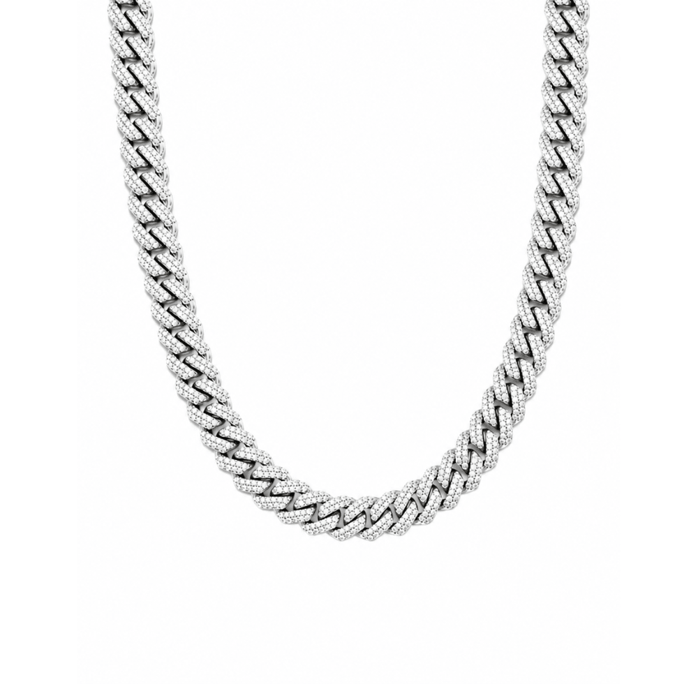 Cubic Zirconia Miami Cuban Chain - Karen's Fine Jewellery