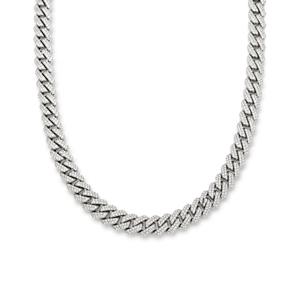 Cubic Zirconia Miami Cuban Chain - Karen's Fine Jewellery