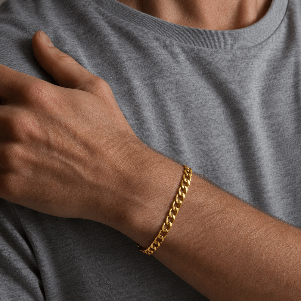 Curb Chain Bracelet - Karen's Fine Jewellery