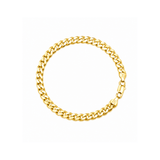 Silver Curb Chain Bracelet