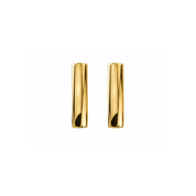 Curved Bar Stud Earrings - Karen's Fine Jewellery