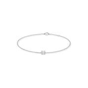 CZ Solitaire Bracelet - Karen's Fine Jewellery