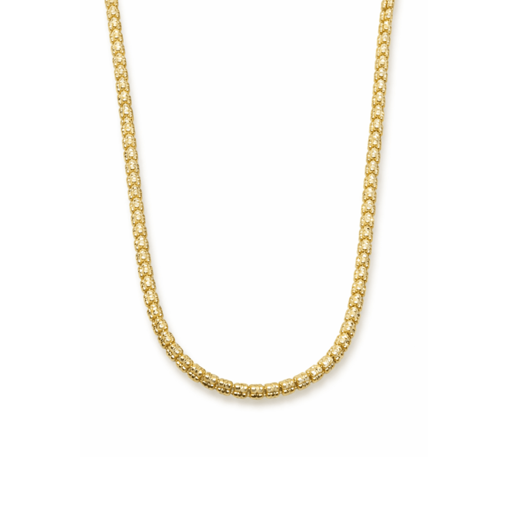 Diamond Cut Bead Chain - Karen's Fine Jewellery