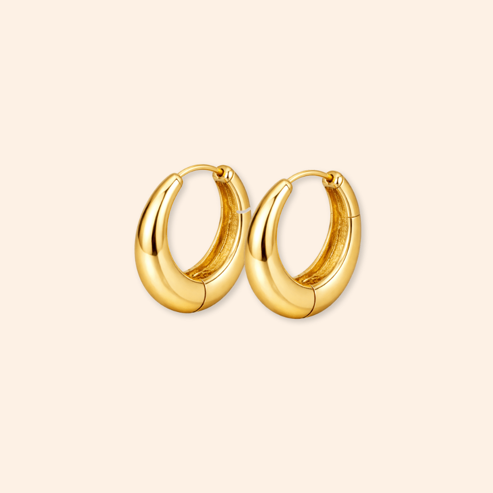 Dome Hoops - Karen's Fine Jewellery