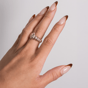 Domed bubble Ring - Karen's Fine Jewellery