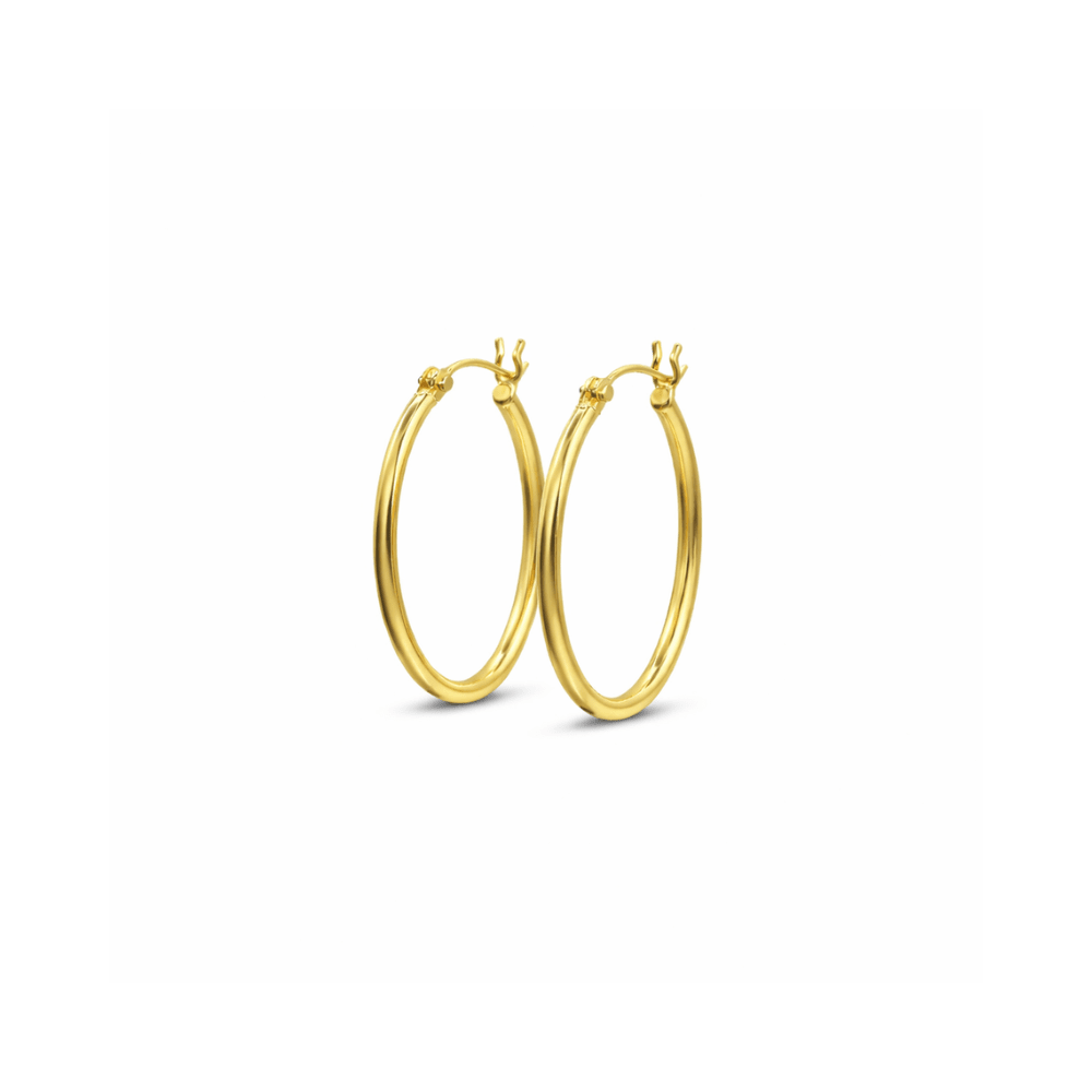 Elan Large Hoops - Karen's Fine Jewellery