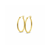 Elan Large Hoops - Karen's Fine Jewellery