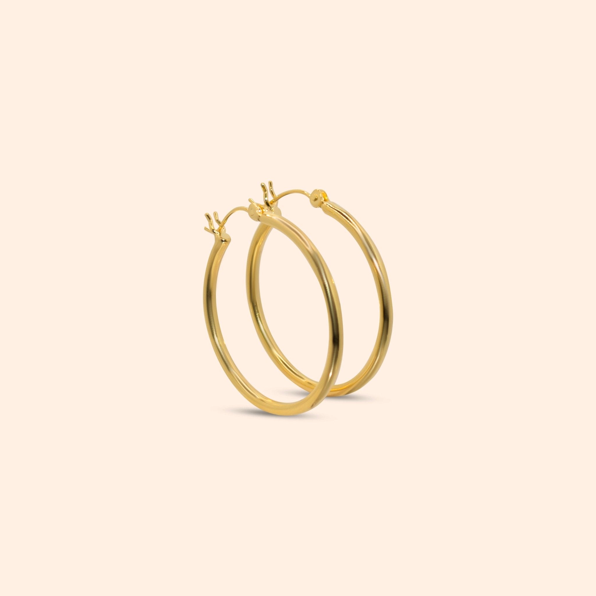 Elan Small Hoops - Karen&#39;s Fine Jewellery