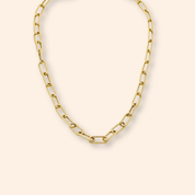 Elara Paperclip Necklace - Karen's Fine Jewellery