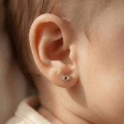 Evil Eye Flat Back Studs - Karen's Fine Jewellery