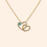 Collier Cœur Œil Turc