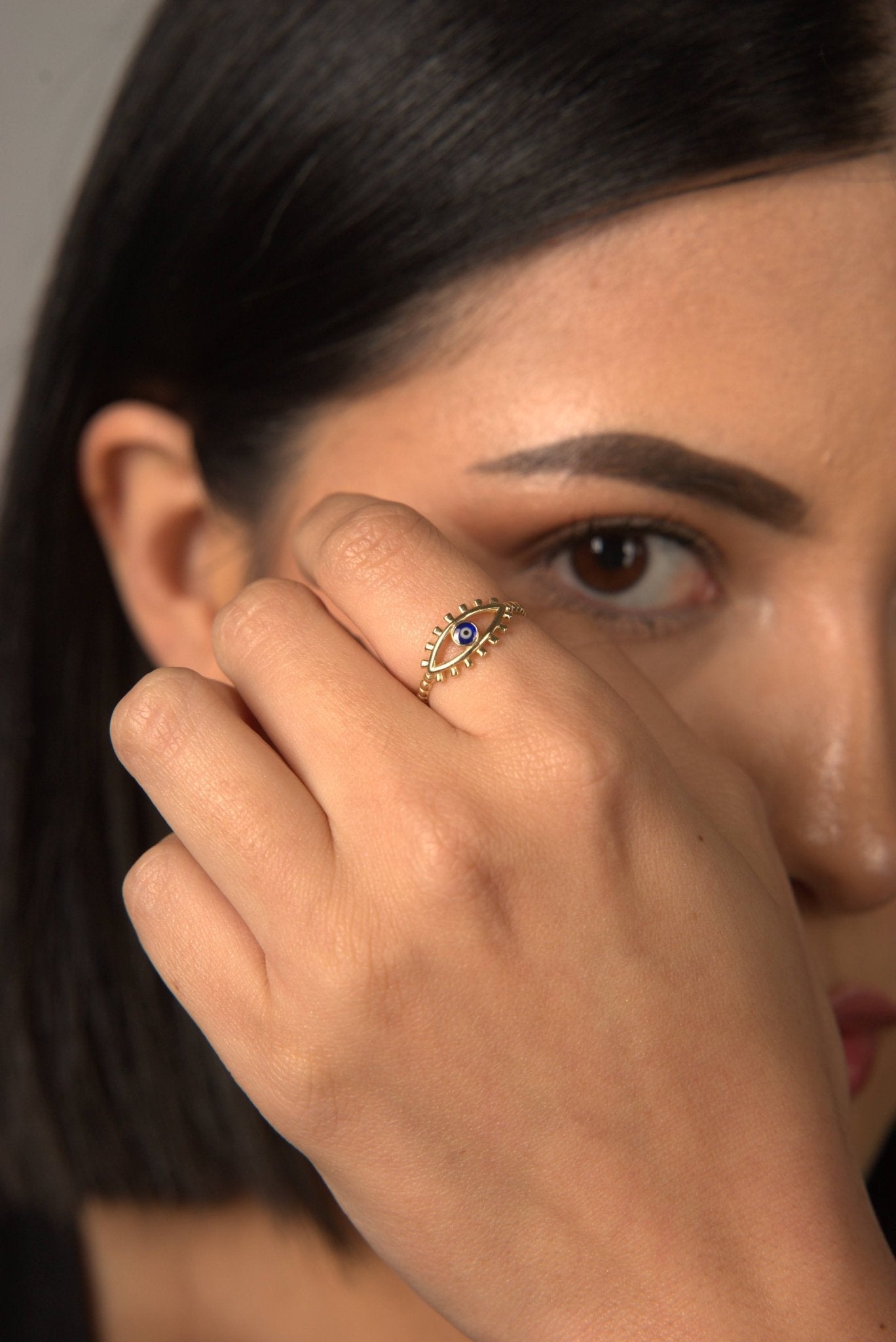 Evil Eye Ring - Karen's Fine Jewellery