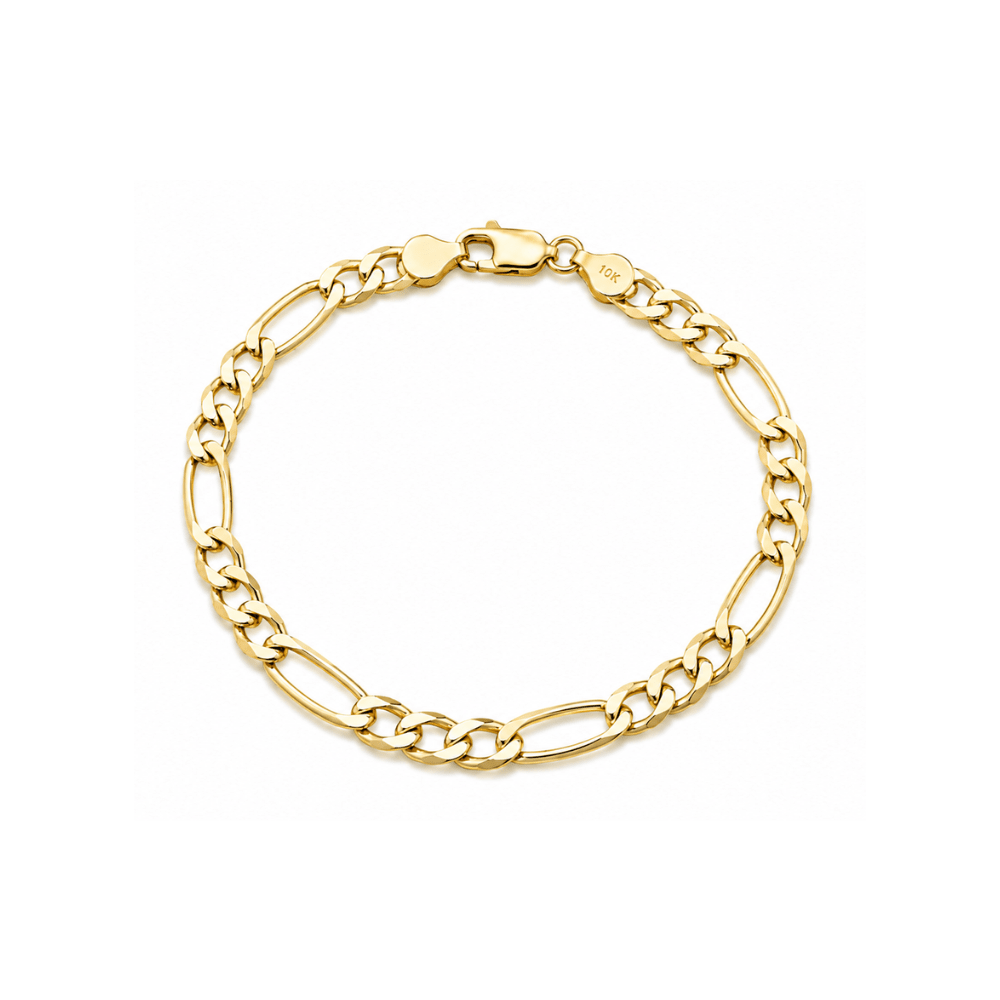 Figaro Chain Bracelet - Karen's Fine Jewellery
