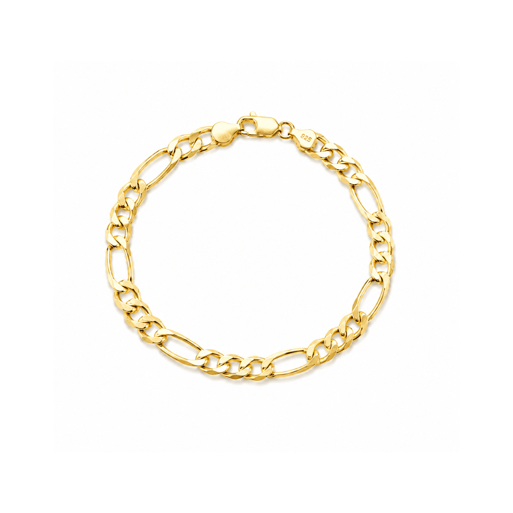 Figaro Chain Bracelet - Karen's Fine Jewellery