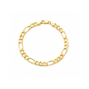 Figaro Chain Bracelet - Karen's Fine Jewellery