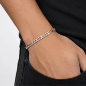Figaro Chain Bracelet - Karen's Fine Jewellery
