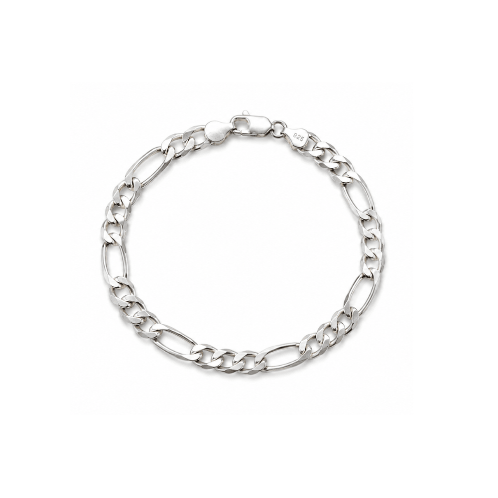 Figaro Chain Bracelet - Karen's Fine Jewellery
