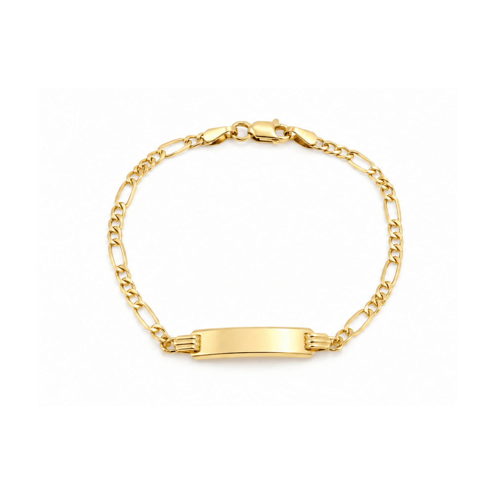 Figaro ID Bracelet - Karen's Fine Jewellery