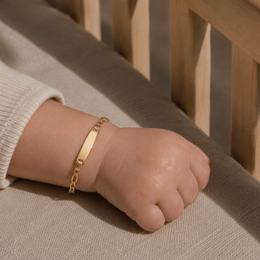 Figaro ID Bracelet - Karen's Fine Jewellery