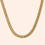 Flat Cuban Necklace - Karen's Fine Jewellery