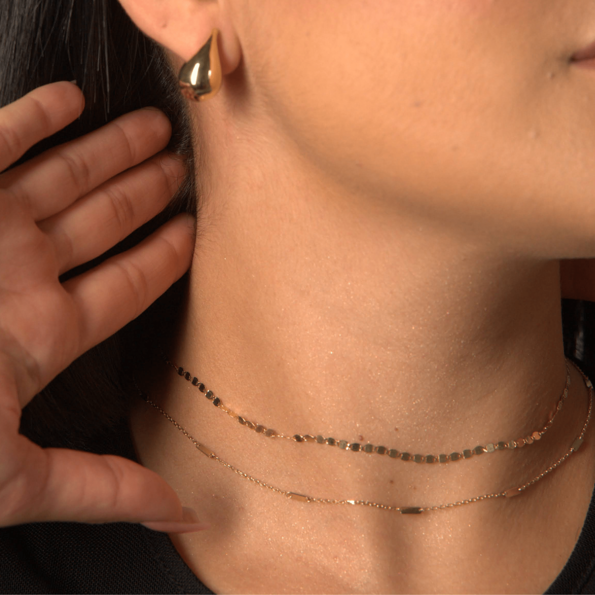 Flat Disco Necklace - Karen's Fine Jewellery