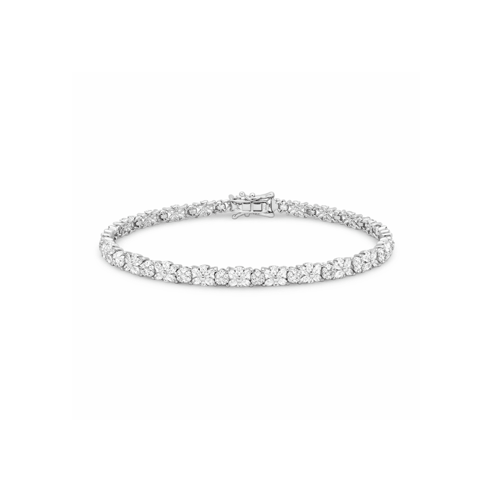 Floral Tennis Bracelet - Karen's Fine Jewellery