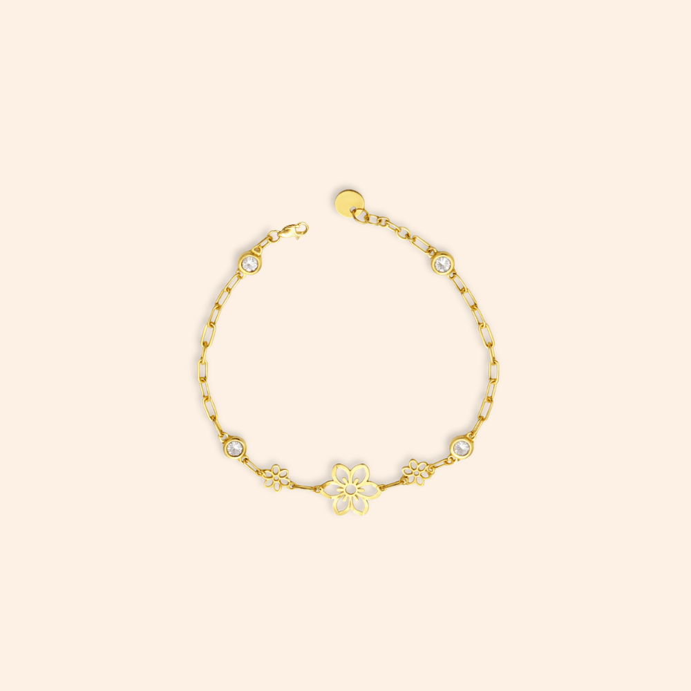 Flower Bracelet - Karen's Fine Jewellery