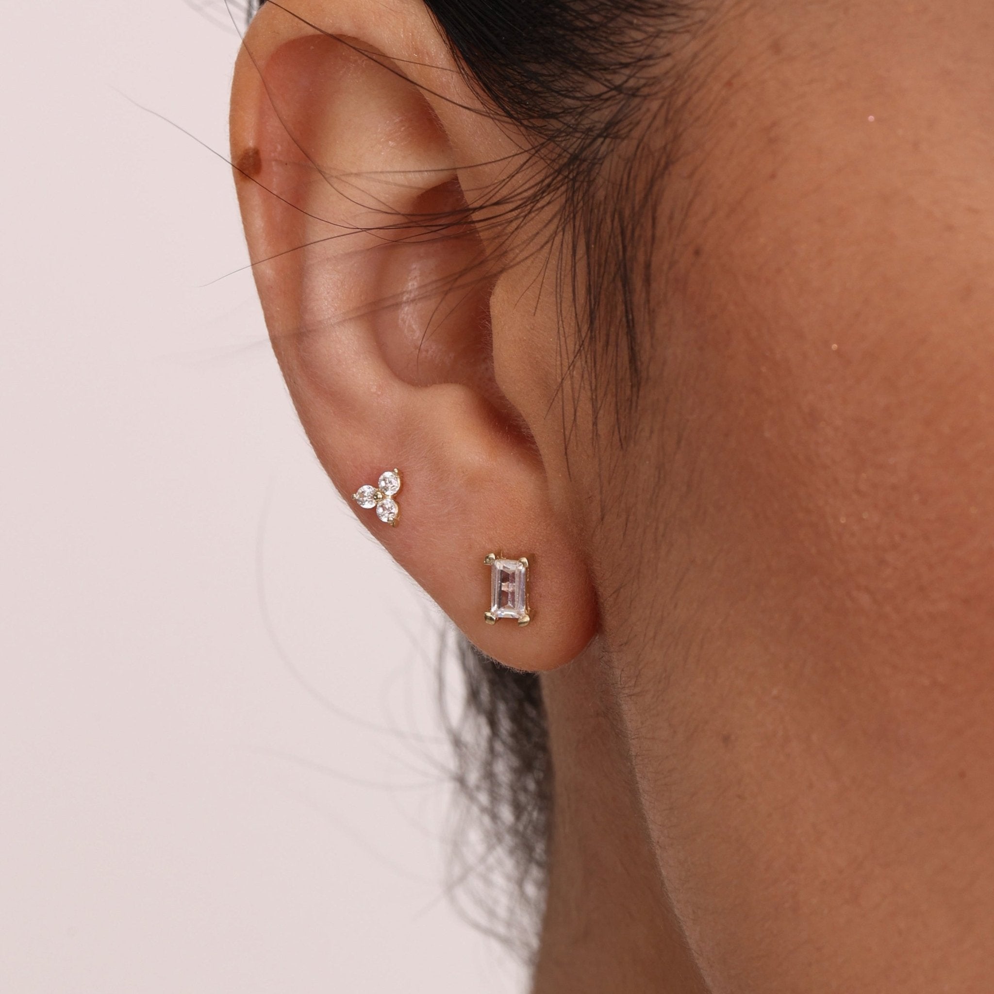 Flower Studs - Karen's Fine Jewellery