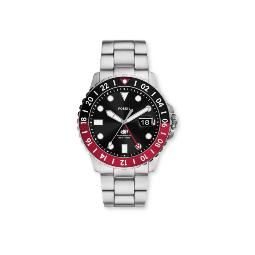 Fossil Blue GMT Watch - Karen's Fine Jewellery