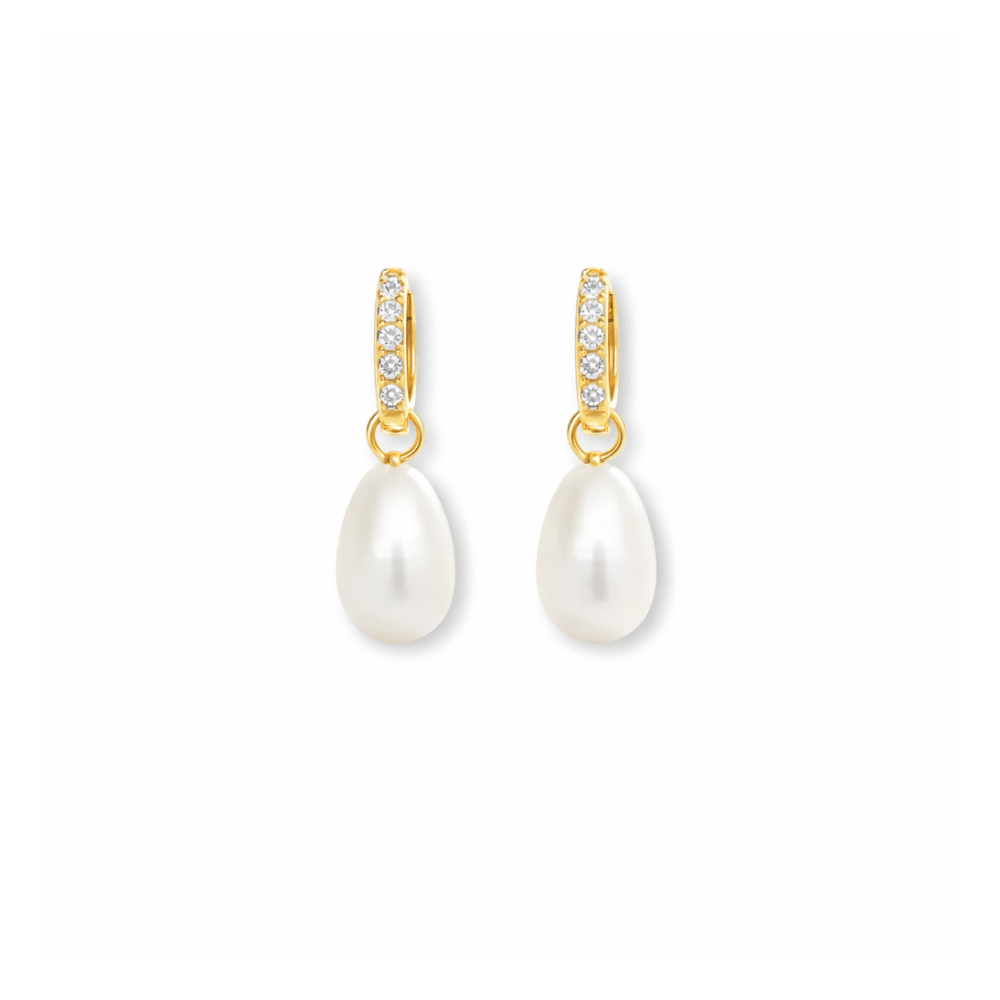 Freshwater Pearl Drop Earrings - Karen's Fine Jewellery