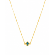 Gold Clover Station Necklace - Karen's Fine Jewellery
