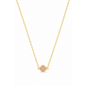 Gold Clover Station Necklace - Karen's Fine Jewellery