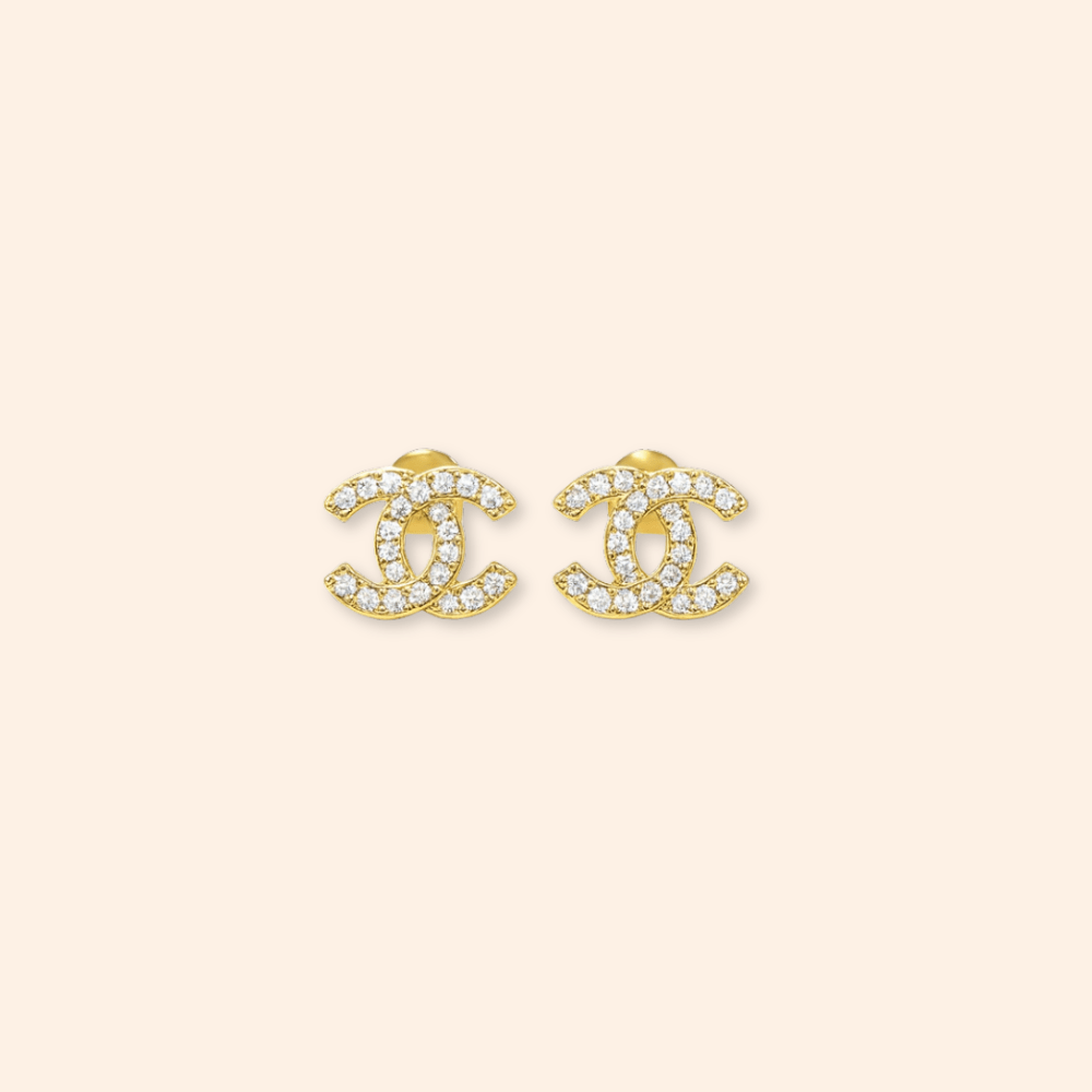 Gold Coco Studs - Karen's Fine Jewellery